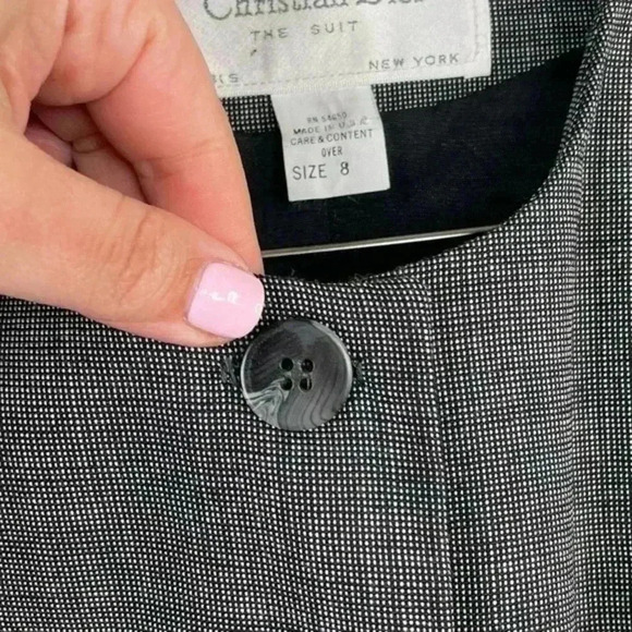 Christian Dior Gray Wool Blazer - Picture 6 of 9